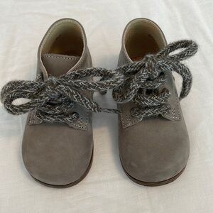 Bonpoint Gray Baby Walker Shoes